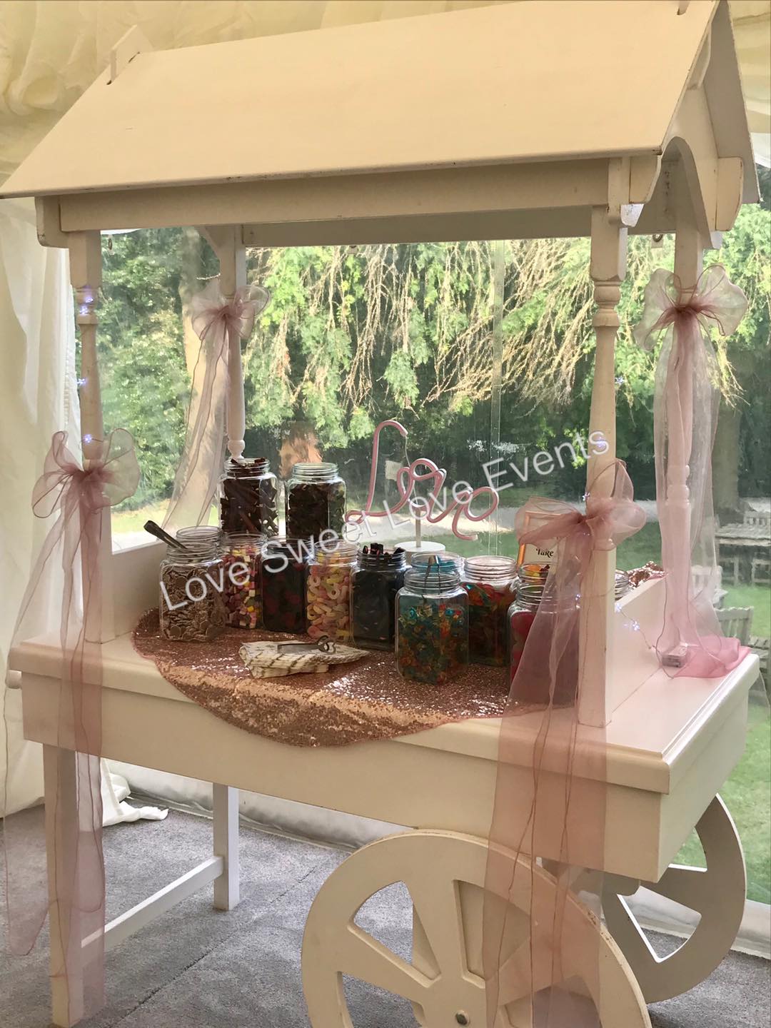 Candy cart hire